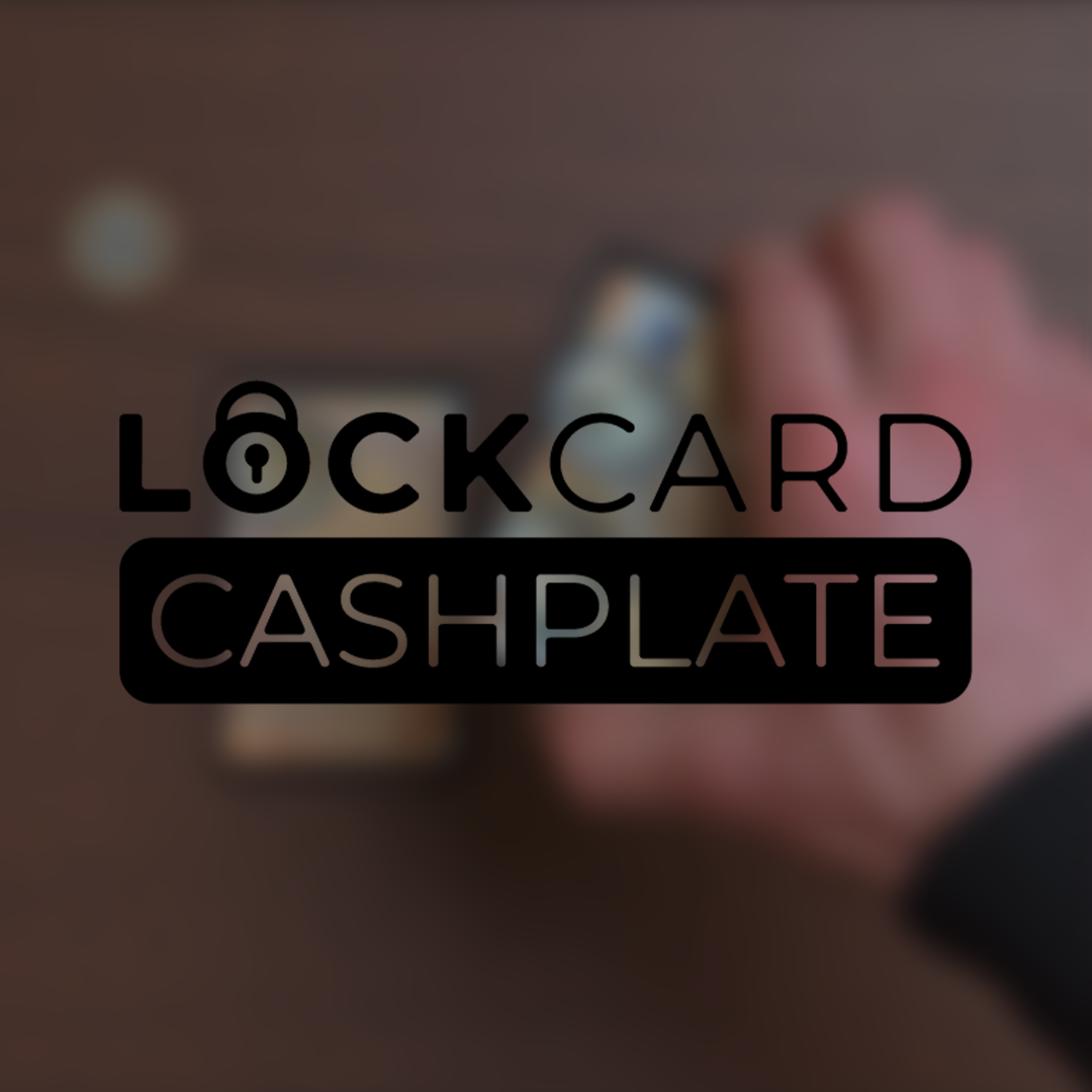 Cashplate Klein Lockcard